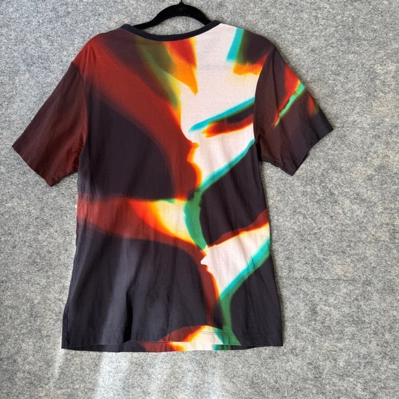 COS Lea Colombo Abstract Print T-Shirt XS Multicolor Short Sleeve Top - Picture 10 of 13